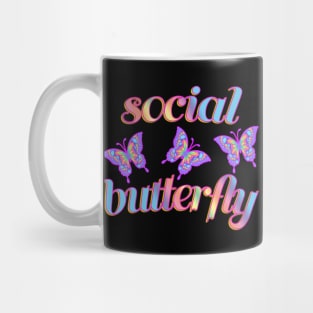 Social butterfly Mug